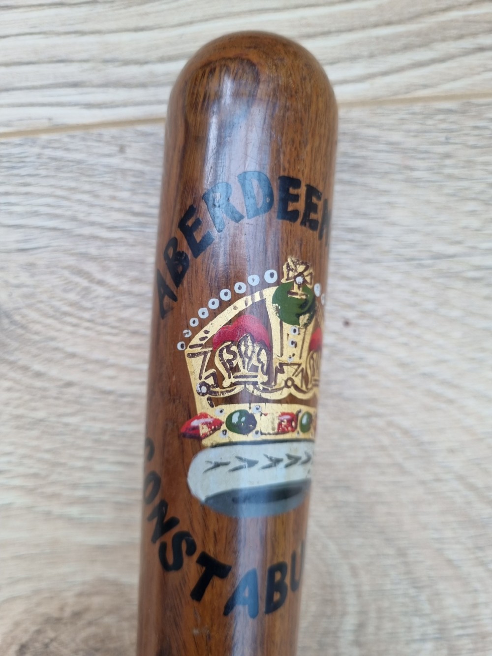 GOOD SCOTTISH POLICE TRUNCHEON  View III