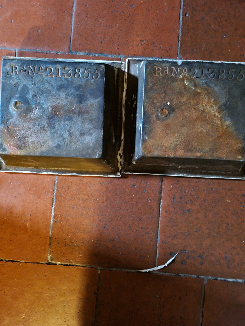RARE ORIGINAL 1893 FOOTBALLER CAST IRON STICK STAND  View IV