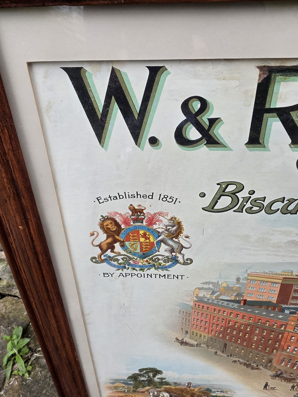 ADVERTISING POSTER 19THC FOR V&R JACOBS AND CO DUBLIN LARGE. View VIII