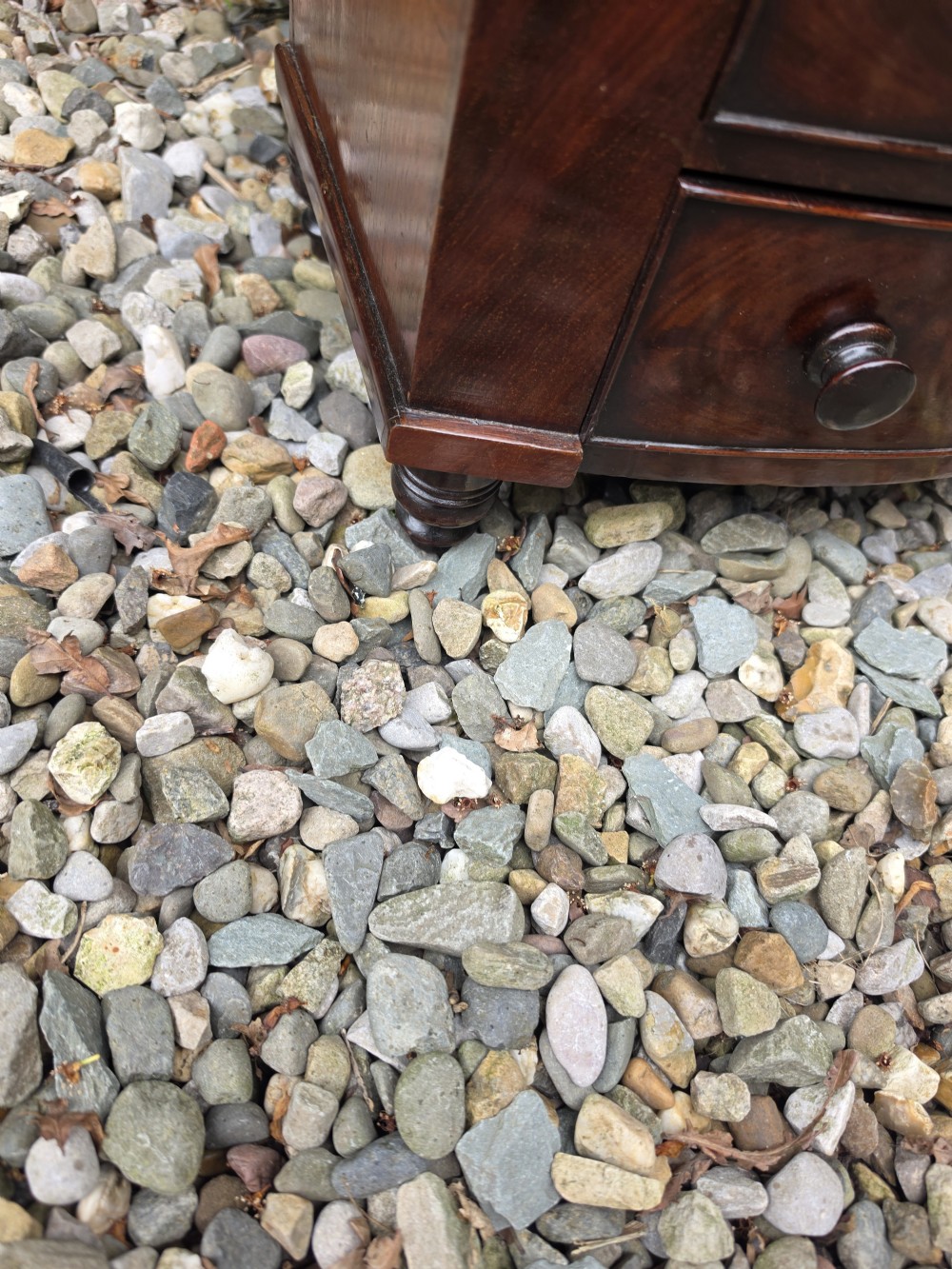 A SUPERB 19THC MAHOGANY MINATURE CHEST  View IV