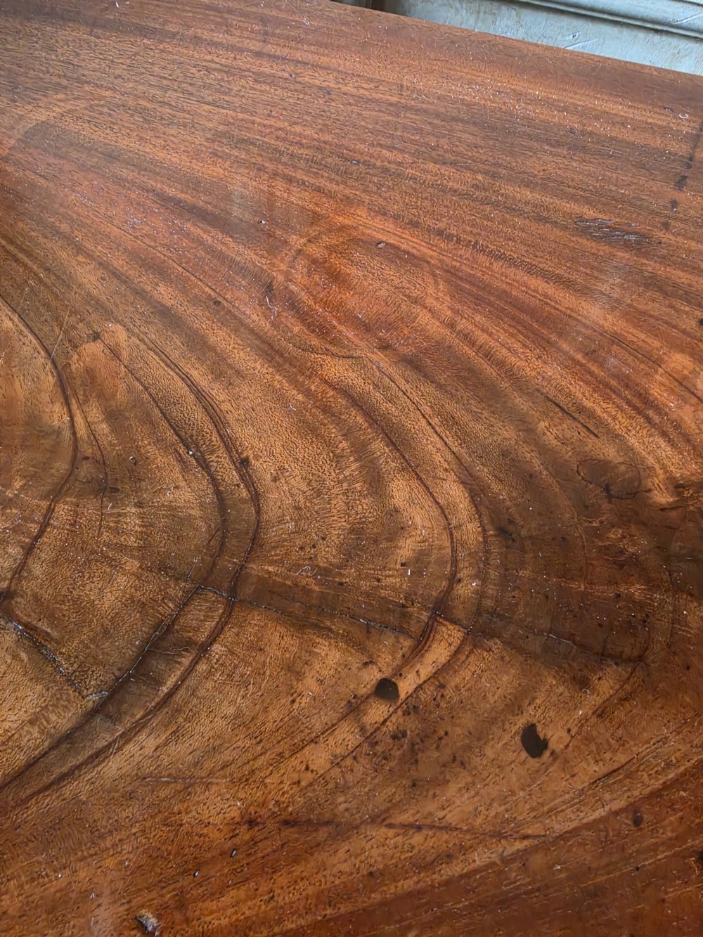 SUPERB V.SMALL GEORGIAN CHEST IN FLAME MAHOGANY View IV