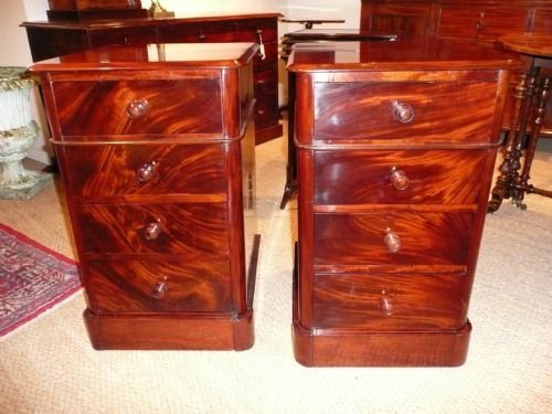 Bedside Cabinets Mahogany