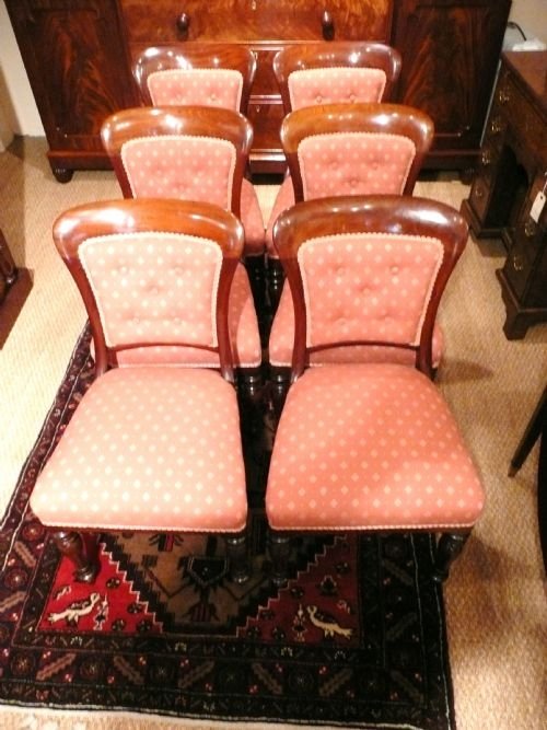 Chairs Victorian Chairs Set of 6