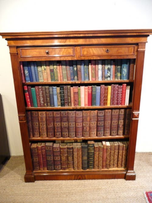 Open Bookcase  Walnut