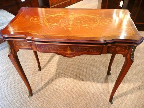 Card Table Inlaid