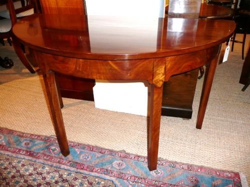 Georgian Demi Lune Table