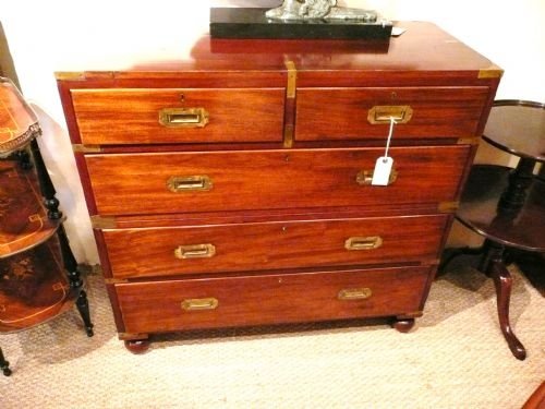 Military Chest Mahogany