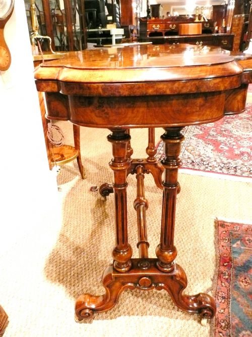 Card Table Walnut C1880