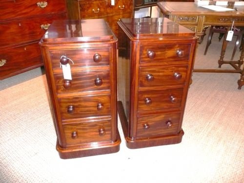 Bedside Cabinets Mahogany