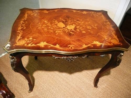 Inlaid Center Table