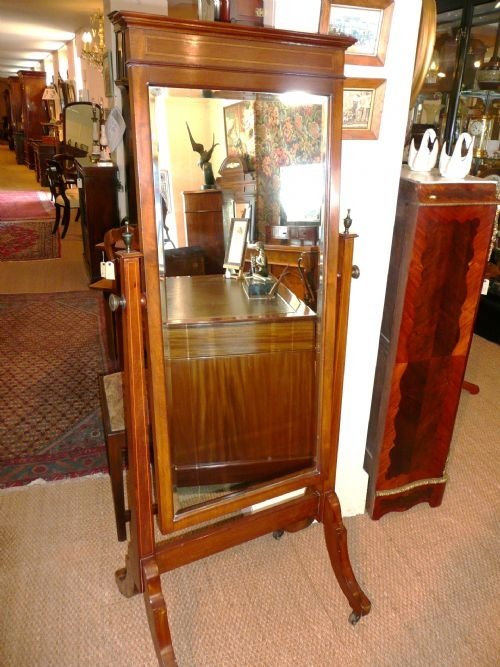 Cheval Mirror  C1910