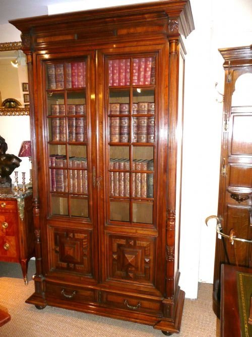 Library Bookcase. C1890
