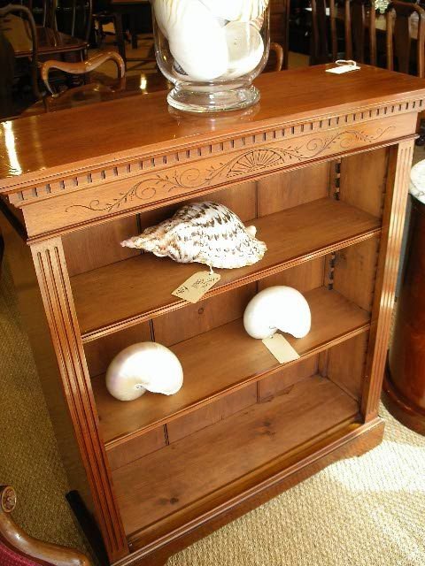 Victorian Walnut Bookcase