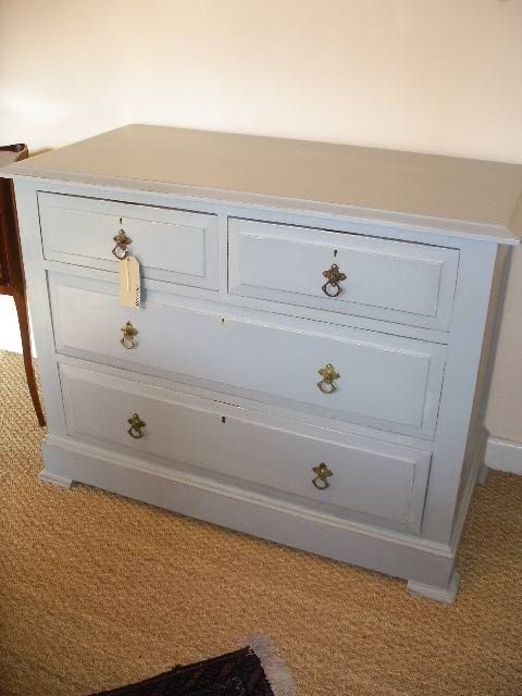 Painted Victorian Chest of Drawers
