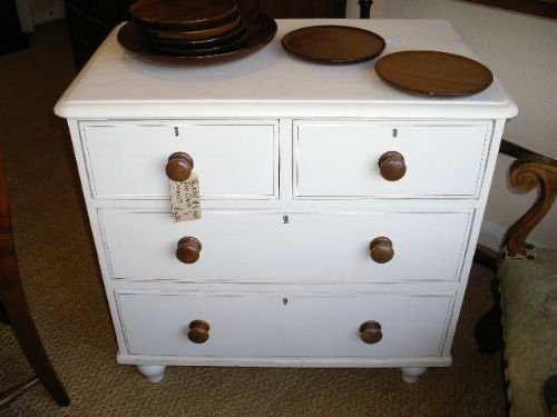 Painted Victorian Chest of Drawers