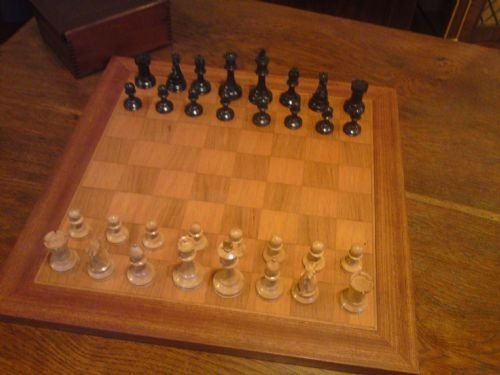 Staunton Chess Set and Board