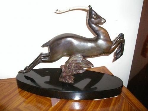 Art Deco Spleter Antelope