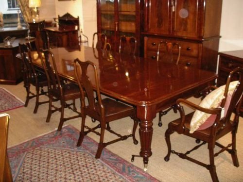fig 1. VICTORIAN EXTENDING DINING TABLE 