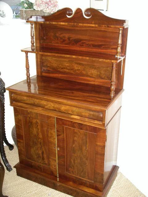 Early Victorian Mahognay Chiffonier / Sideboard
