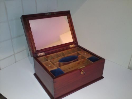 Mahogany Jewellery / Sewing Box