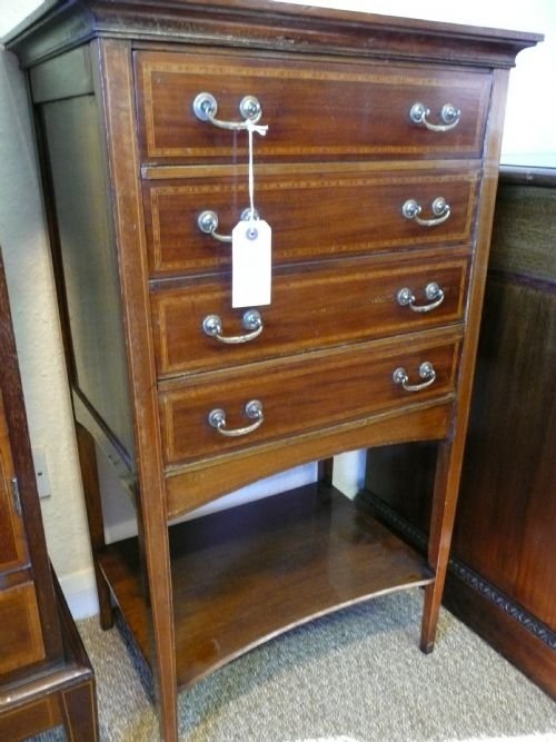 Music Cabinet Edwardian
