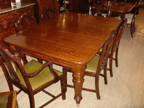 Oak Extending Dining Table
