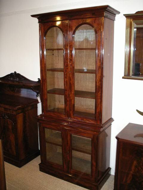 Victorian Mahogany Bookcase