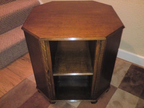 Oak Art Deco 'Heals' Style  Octagonal Cocktail Cabinet