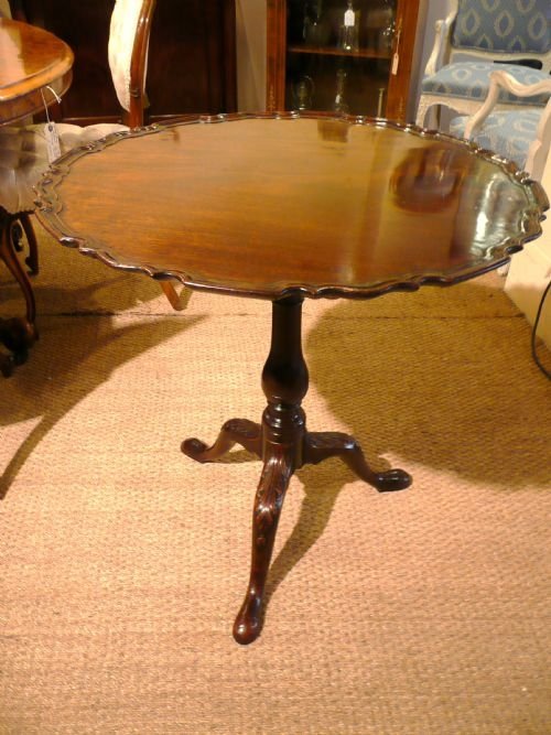 Mahogany Tripod Table