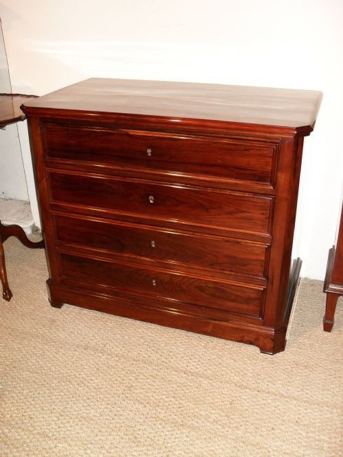 Small Rosewood Chest of Drawers