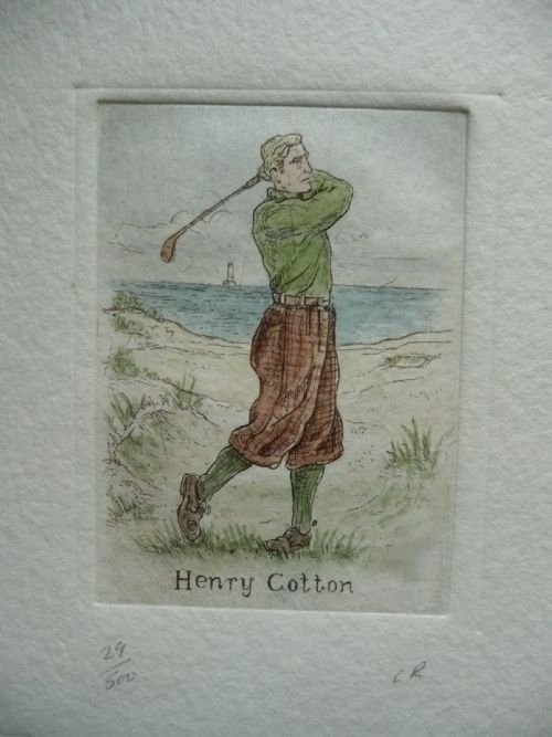 Golfing Print