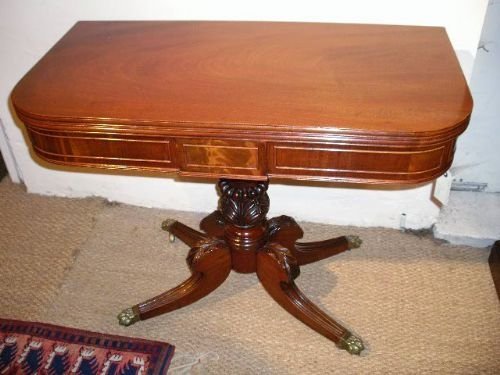 Georgian Mahogany Tea Table