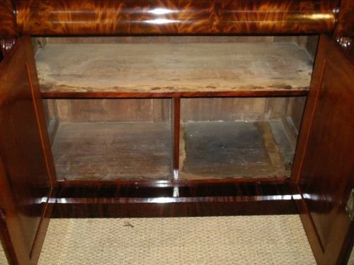 fig 1. VICTORIAN MAHOGANY CHIFFONIER BASE   