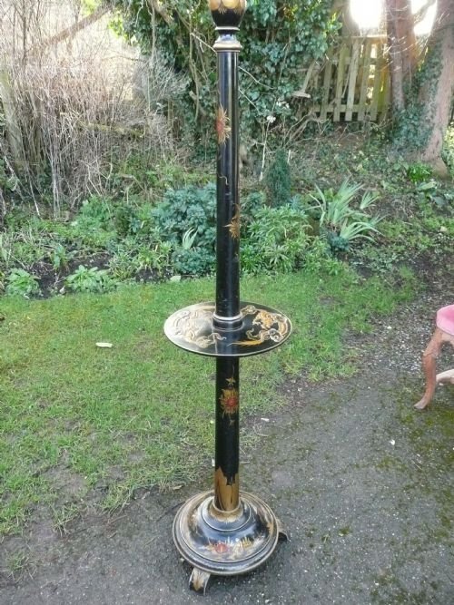 Standard Lamp Oriental Lacquer