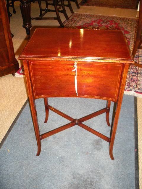 Edwardian Mahogany Work Table