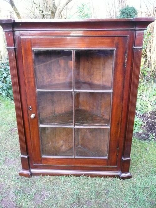 Georgian Hanging Corner Cabinet