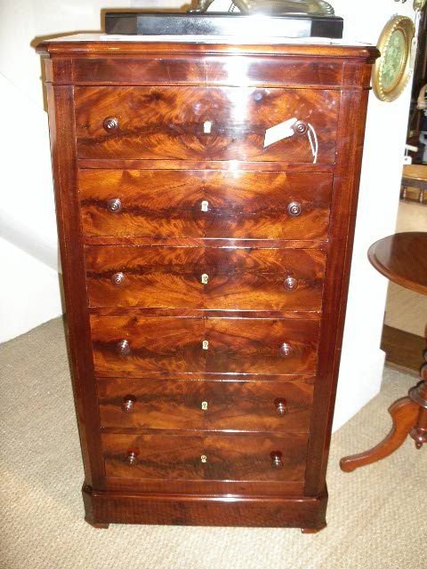 Tall Mahogany Chest of Drawers