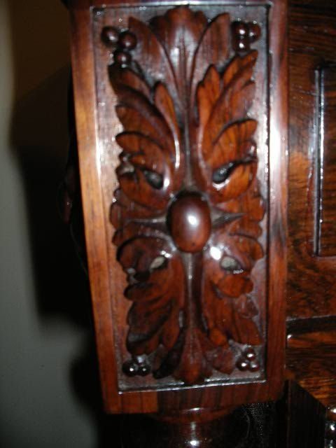 fig 2. TALL ROSEWOOD CHEST OF 8 DRAWERS