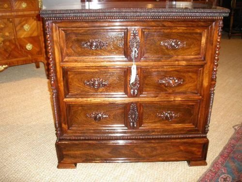 Small Rosewood Chest of Drawers