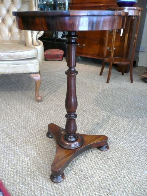 Rosewood Pedestal Table
