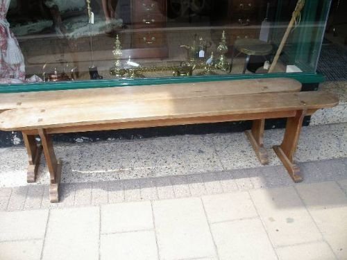 Pair of Cherrywoood Benches