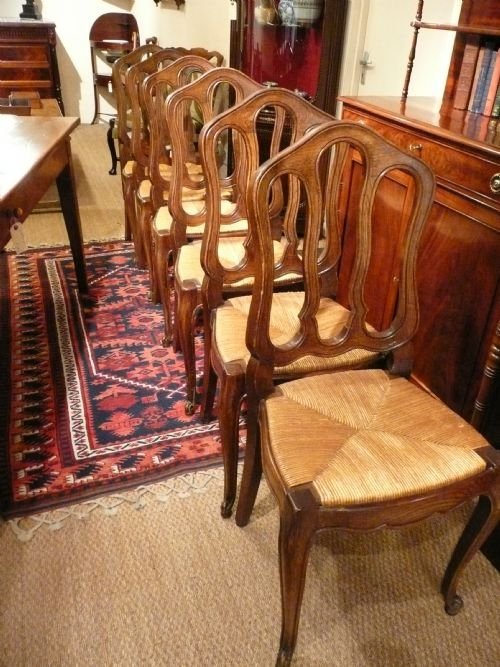 Dining Chairs. French C1890