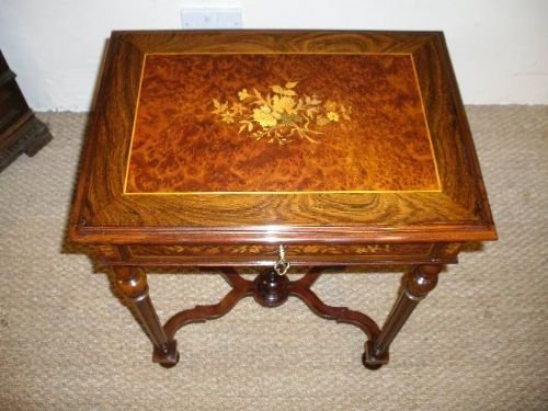 fig 1. INLAID LADIES WORK TABLE / DRESSING TABLE
