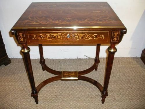 fig 1. INALID ROSEWOOD SOFA TABLE