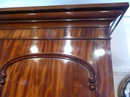 fig 1. MAHOGANY WARDROBE 2 DOOR C1850