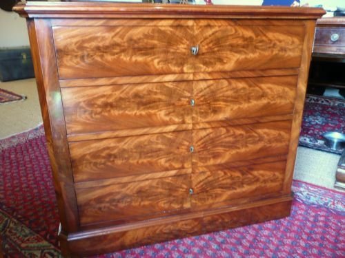 Chest of Drawers Mahogany Small