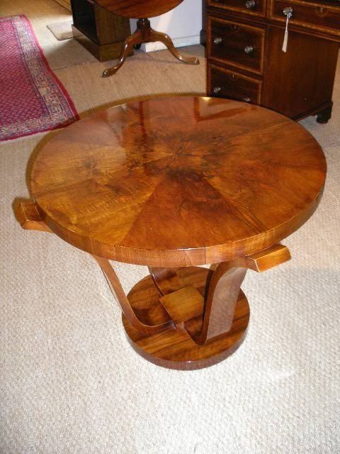 Art Deco Tulip Shaped Lamp Table