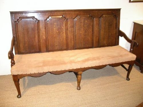 Oak Settle