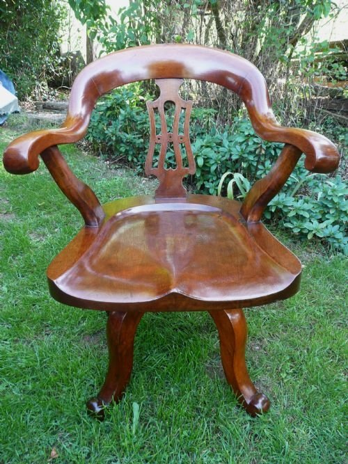 Walnut Office Chair C1900