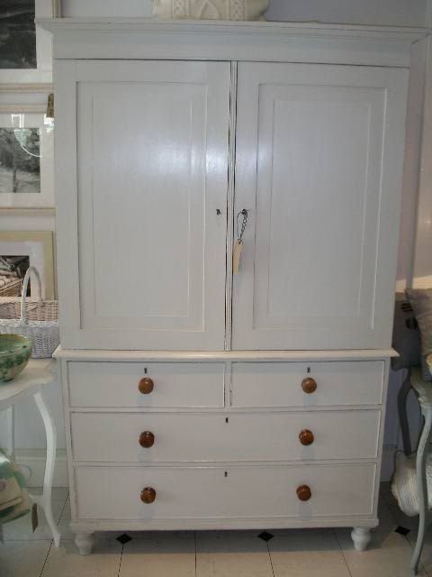 Victorian Painted Linen Press